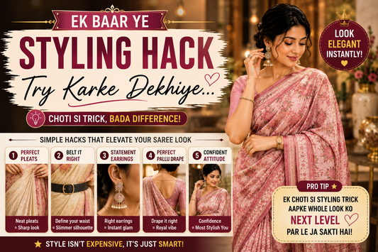 Ek Baar Ye Styling Hack Try Karke Dekhiye...