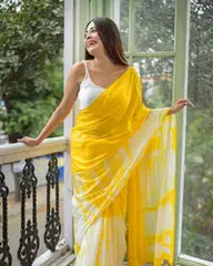Luxury Linen Saree with Smooth Finish | Running Blouse Piece