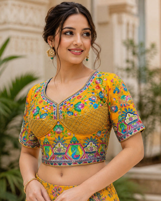 Designer Embroidered Blouse