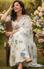 Royal Jacquard Saree with Luxury Finish & Blouse